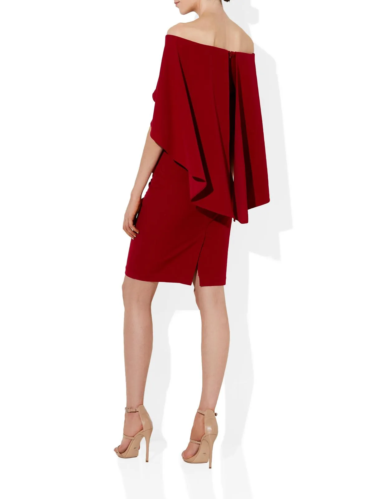 Aerin Red Crepe Dress