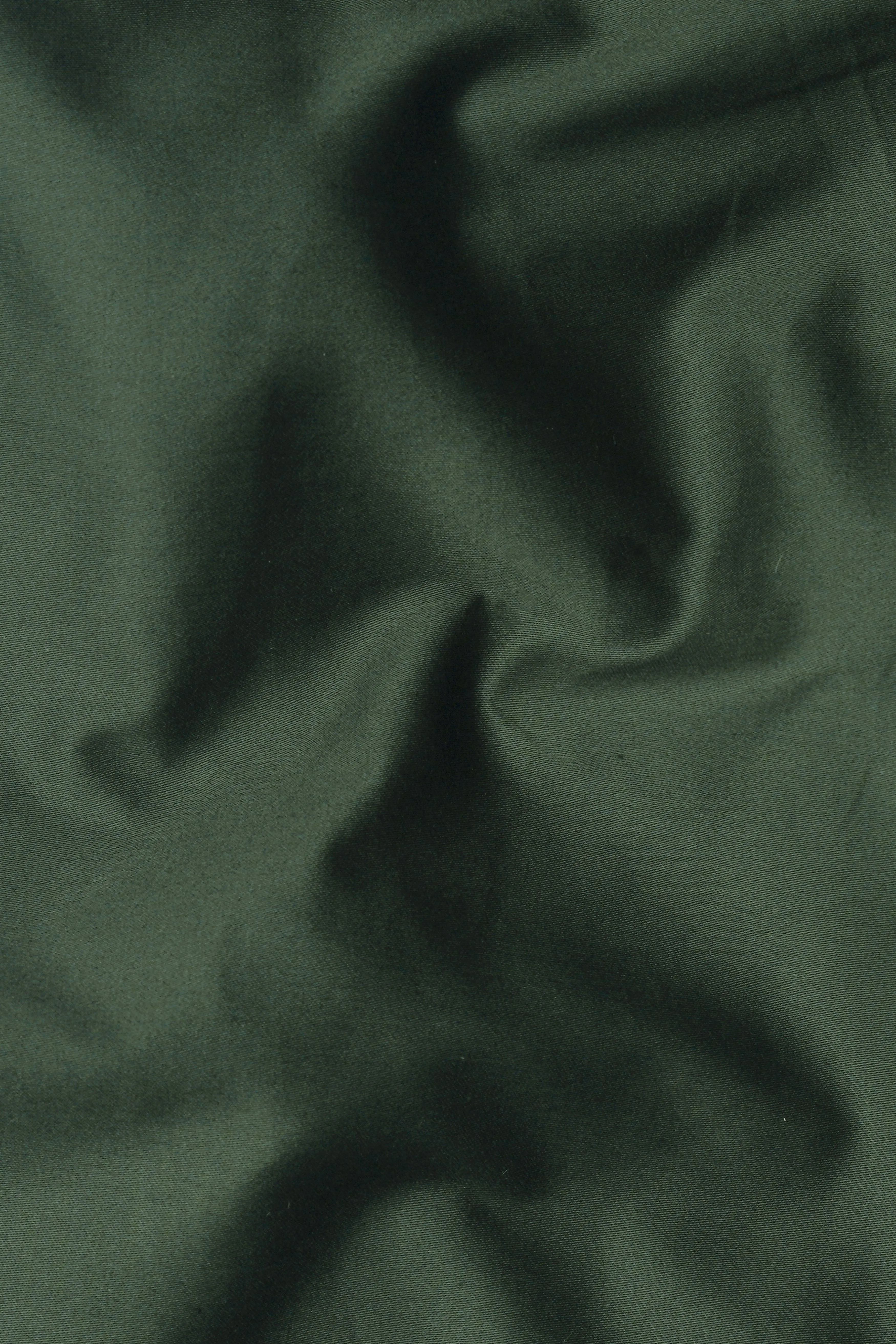 Asparagus Green Subtle Sheen Super Soft Premium Cotton Shorts