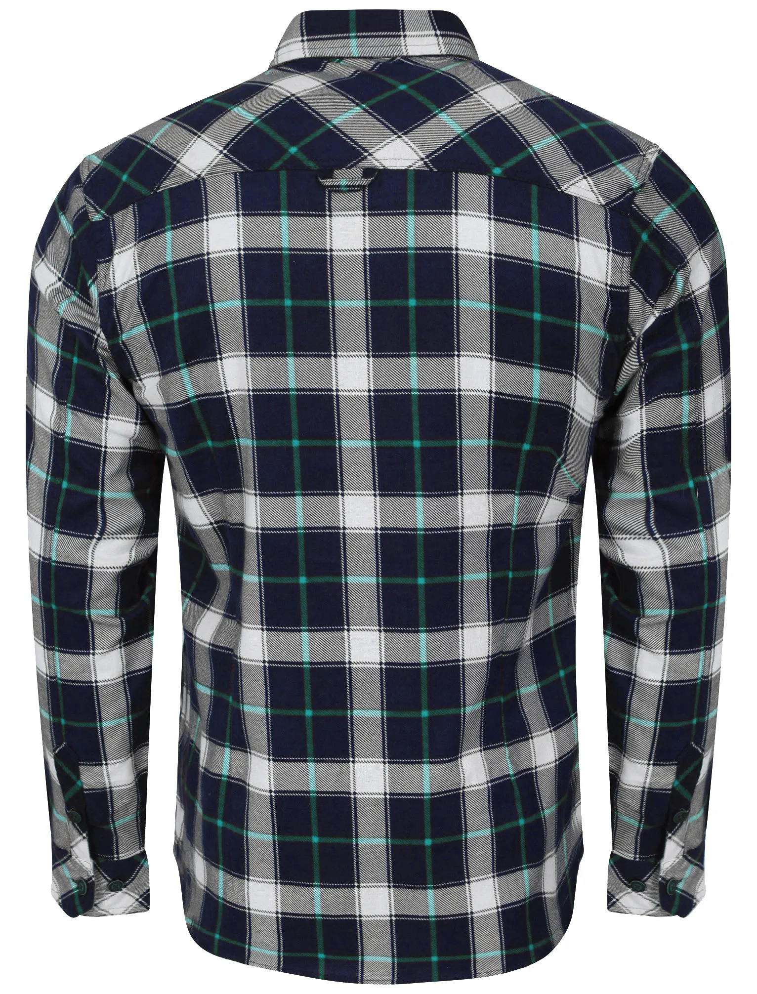 Callaghan Checked Shirt in Porcelain Green - Tokyo Laundry