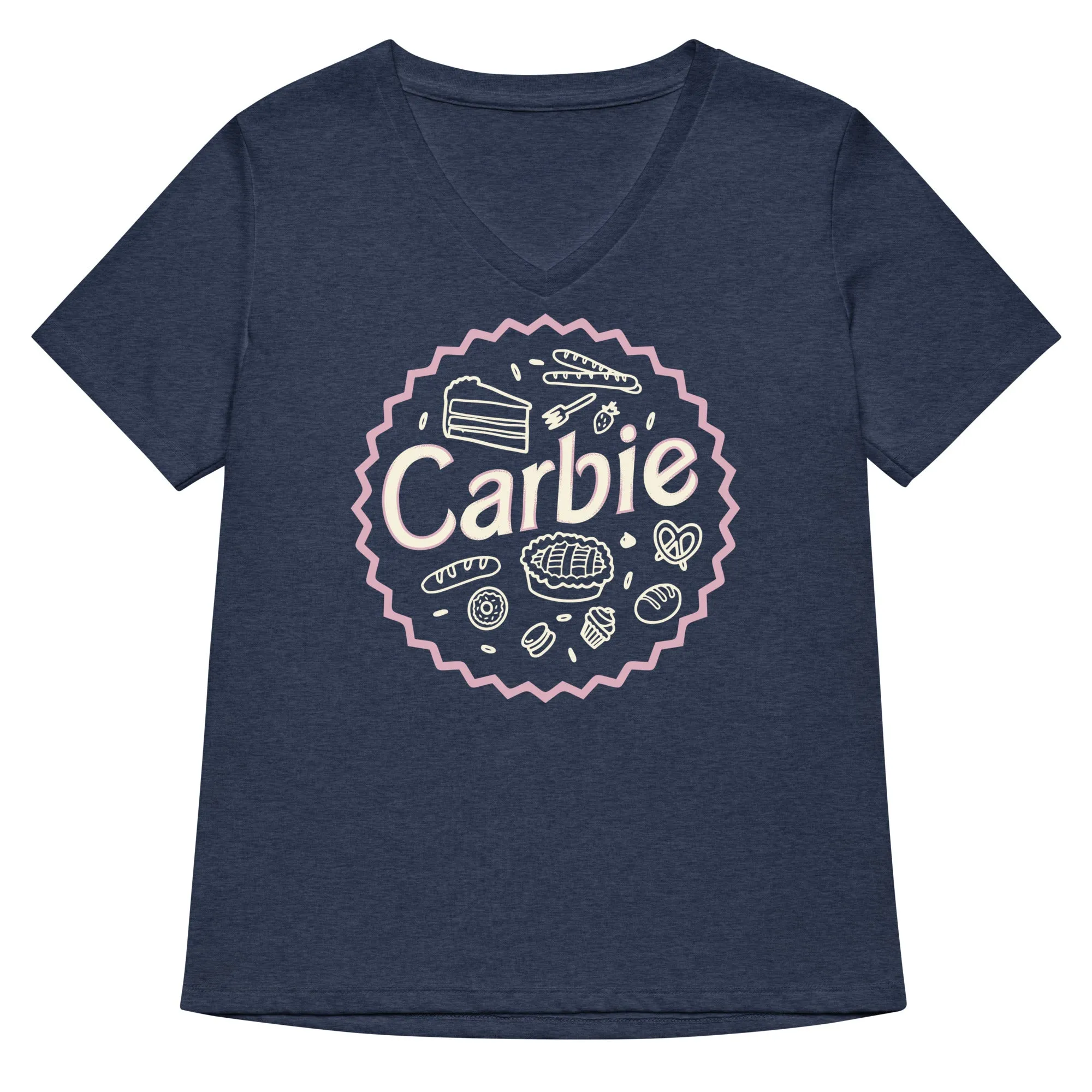 Carbie Women's V-Neck Tee