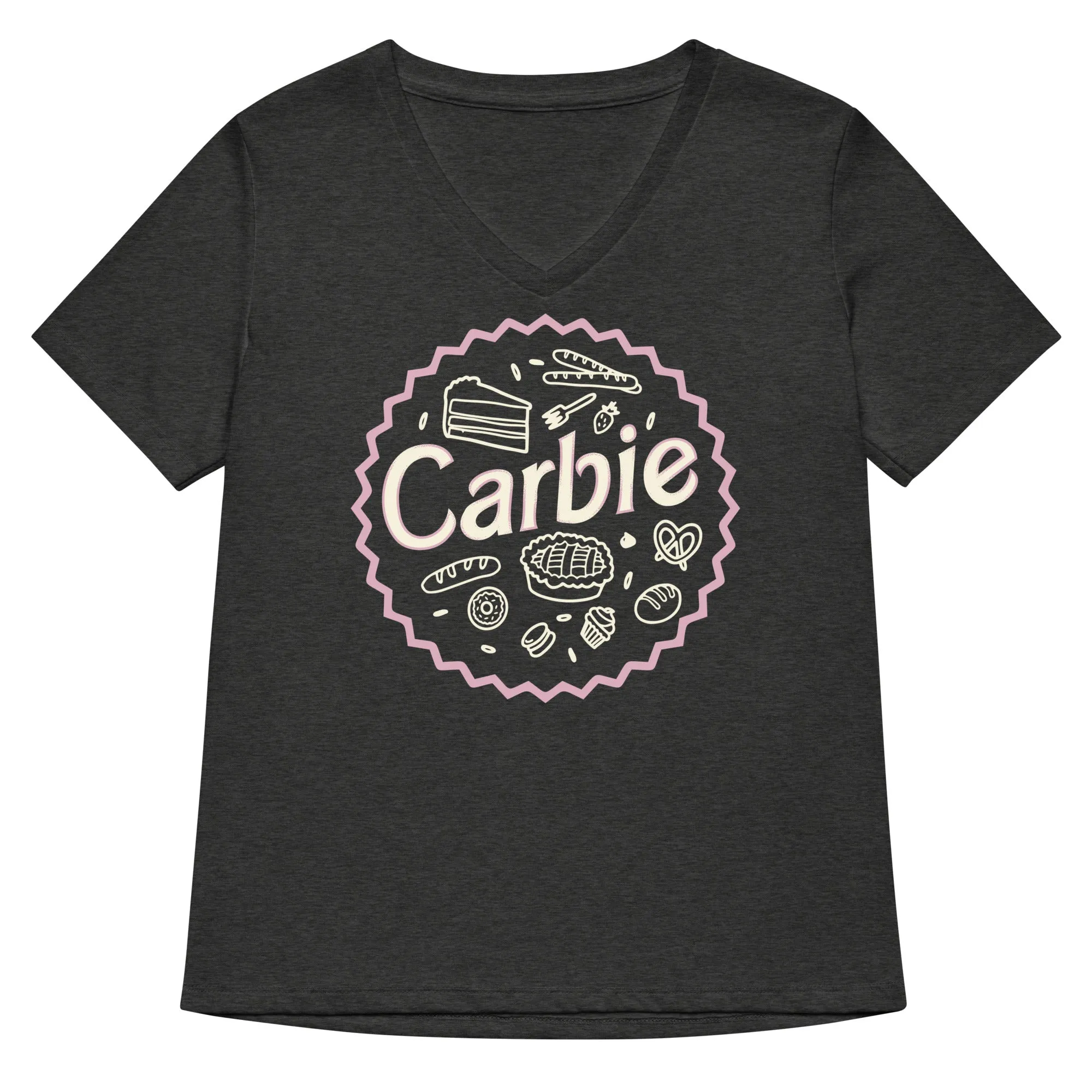 Carbie Women's V-Neck Tee