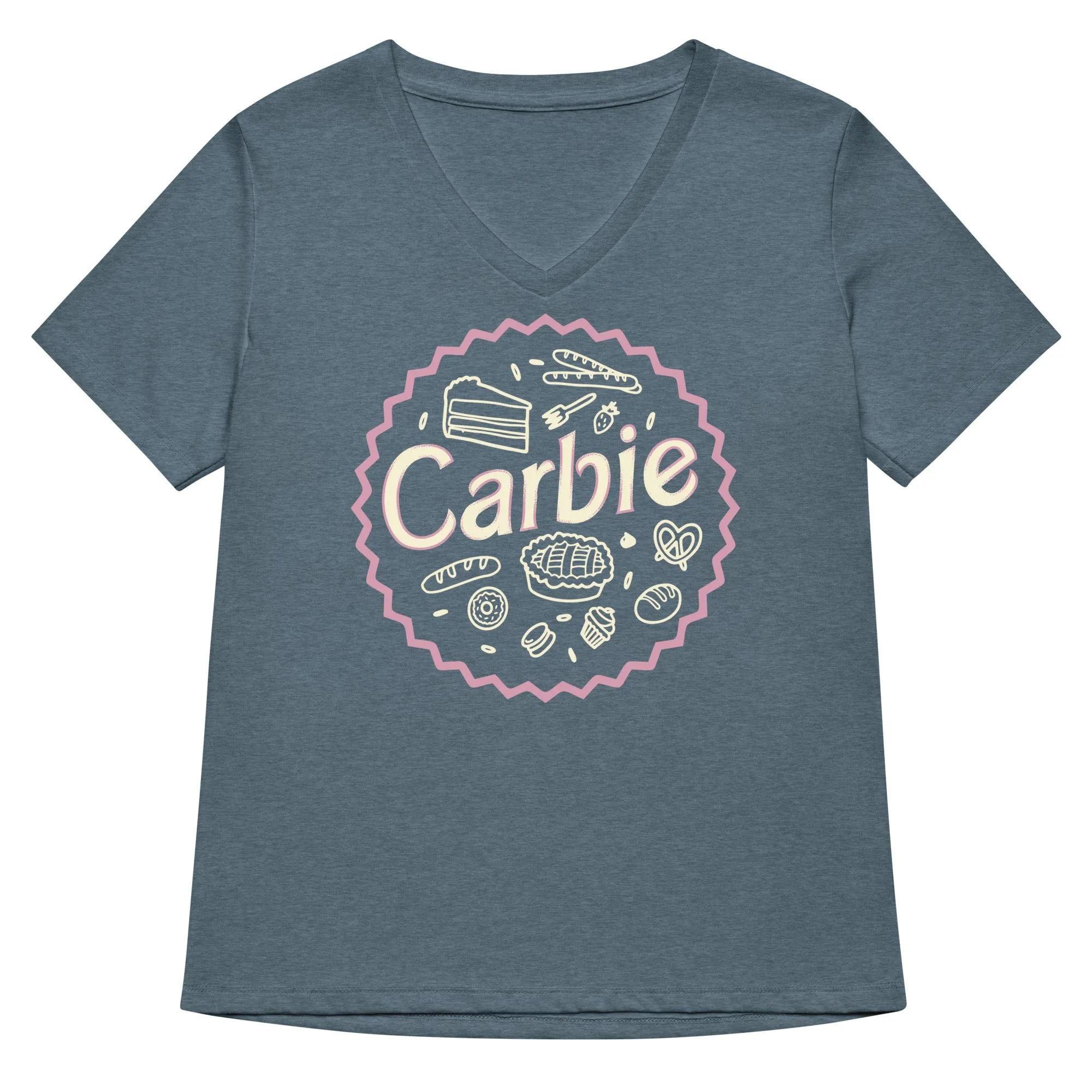 Carbie Women's V-Neck Tee