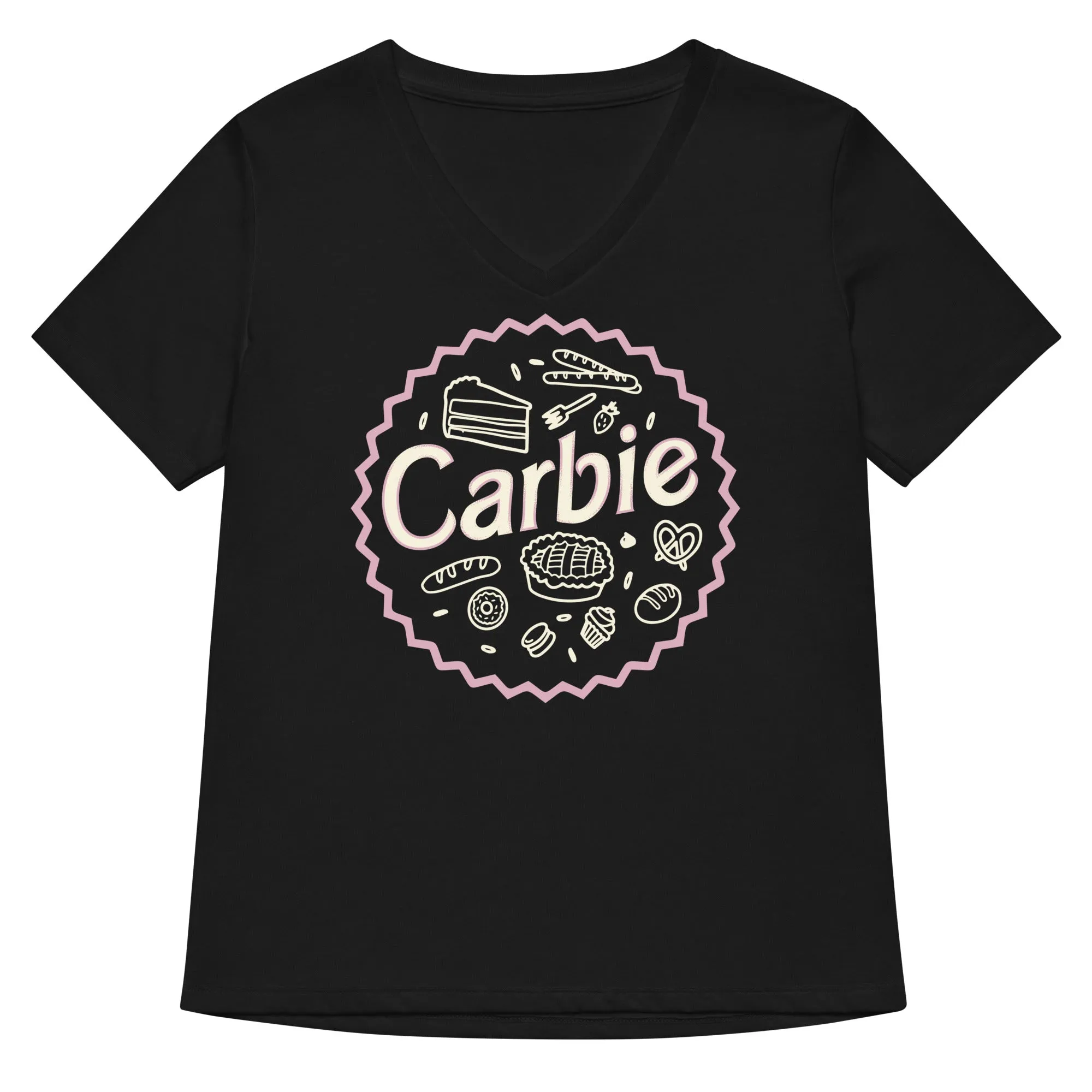 Carbie Women's V-Neck Tee