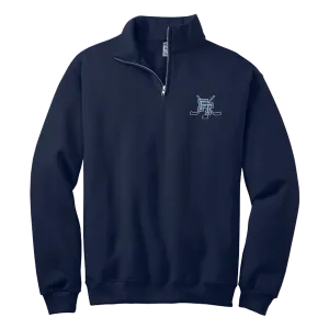Freehold Township NuBlend 1/4-Zip Cadet Collar Sweatshirt