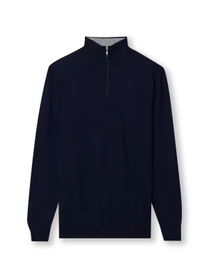 Half Zip Pullover | navy