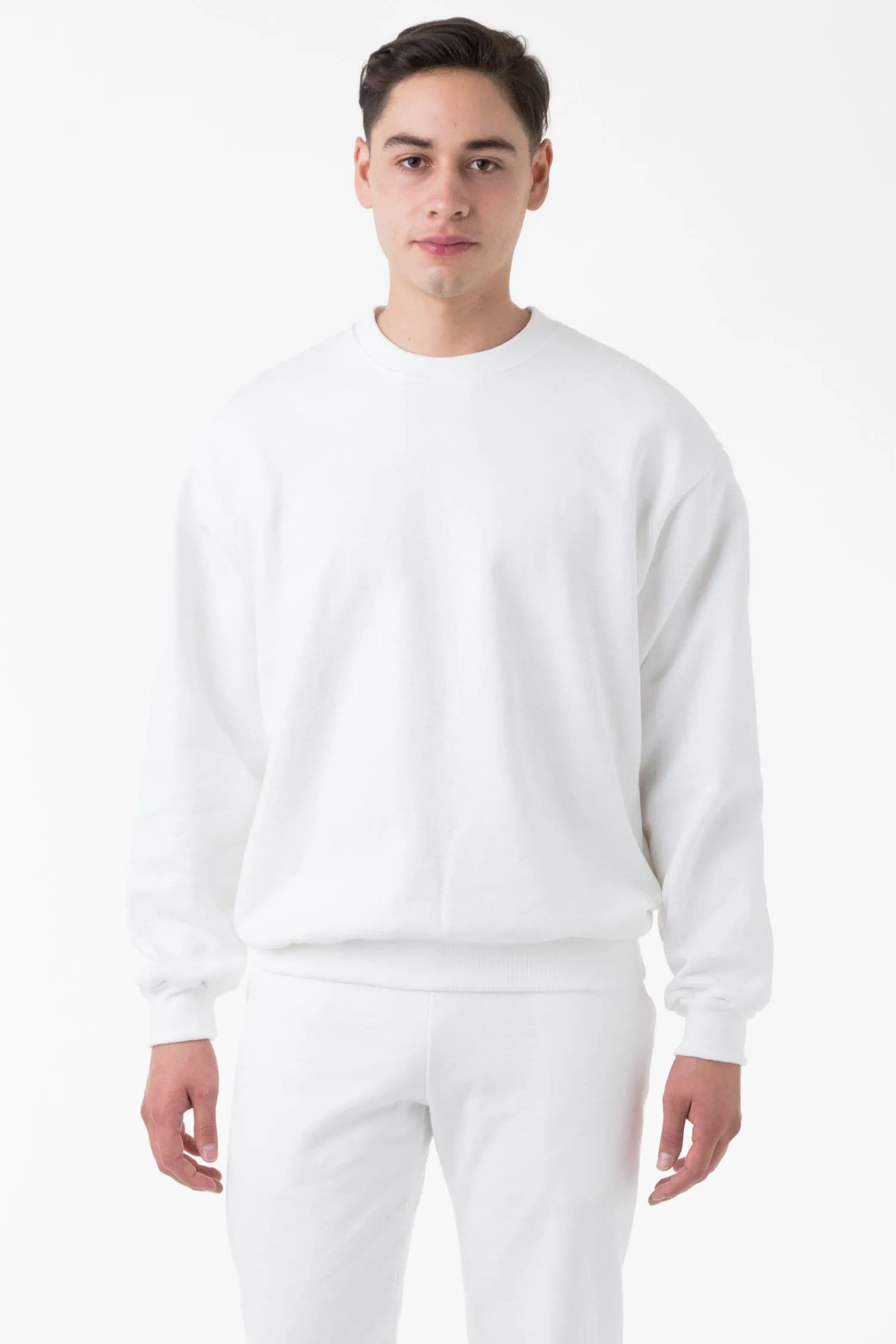 HF07 - Heavy Fleece Crewneck Sweater (Piece Dye)