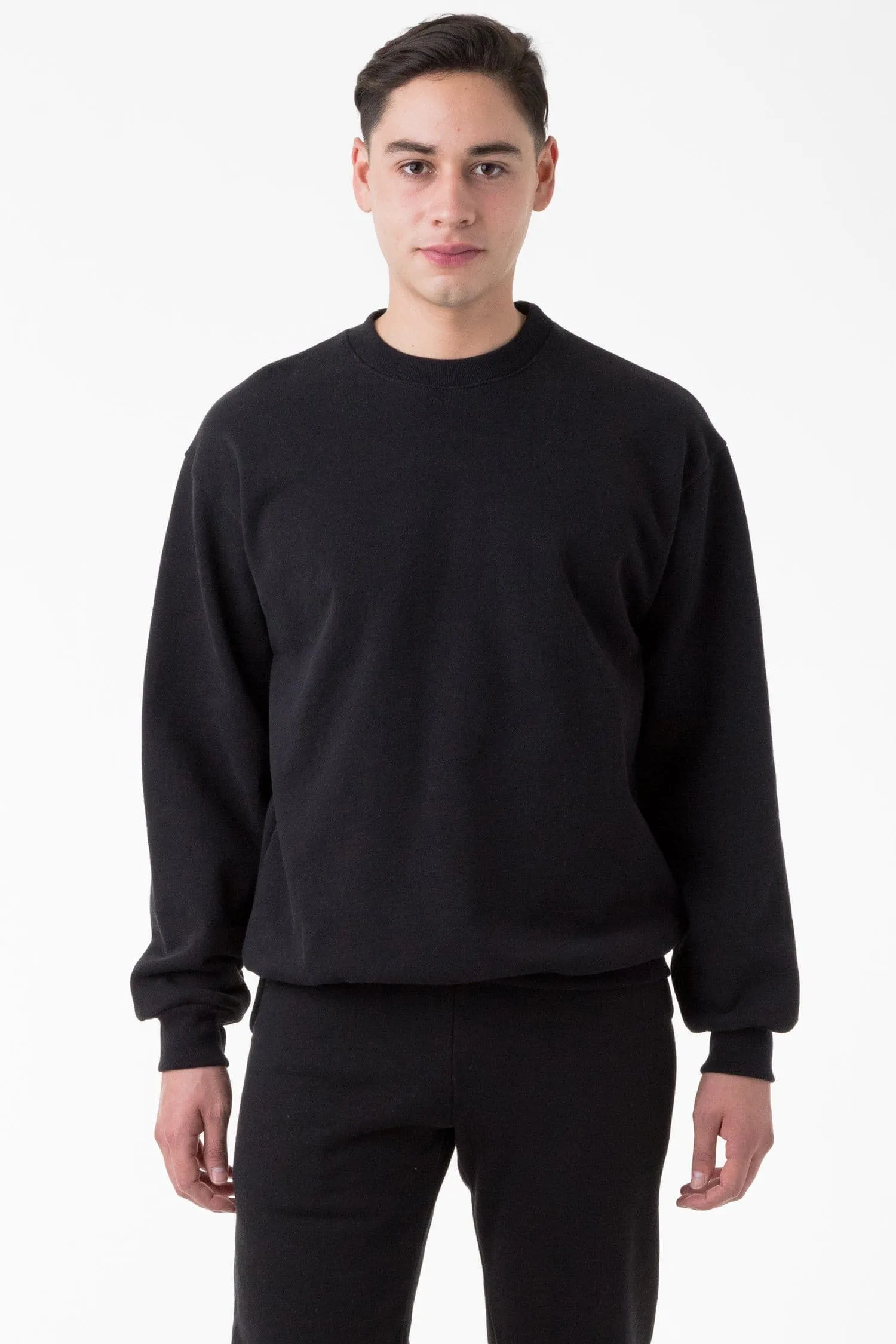HF07 - Heavy Fleece Crewneck Sweater (Piece Dye)