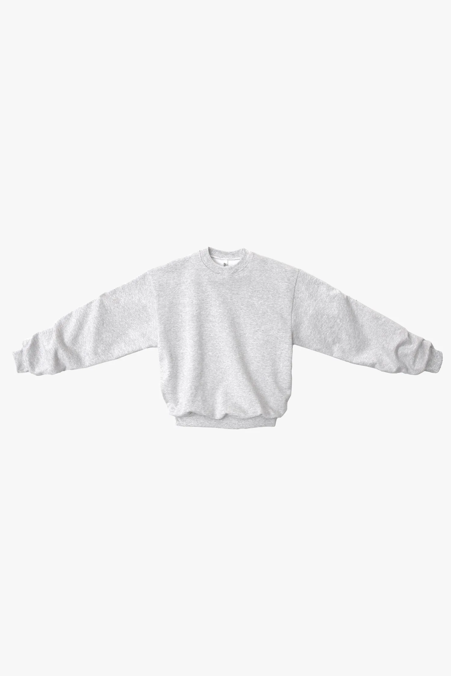 HF07 - Heavy Fleece Crewneck Sweater (Piece Dye)