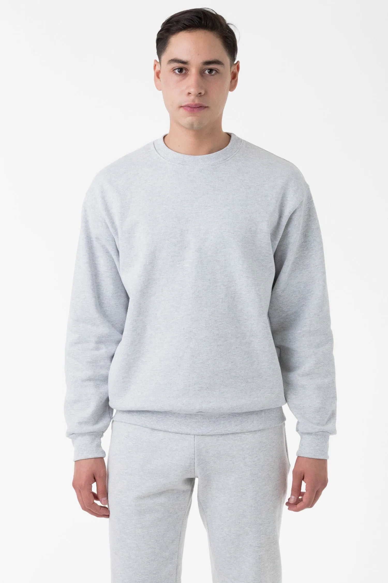 HF07 - Heavy Fleece Crewneck Sweater (Piece Dye)