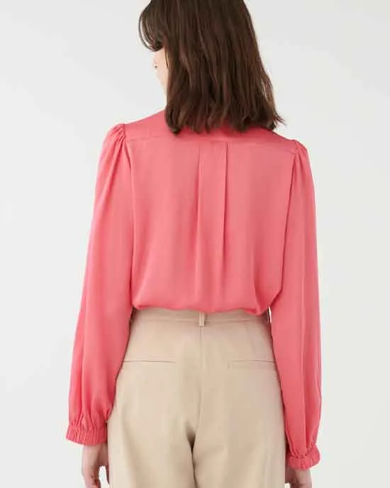 Kikkidea Blouse with bow Camelia