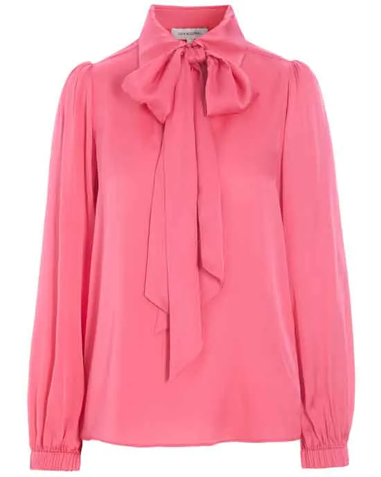 Kikkidea Blouse with bow Camelia
