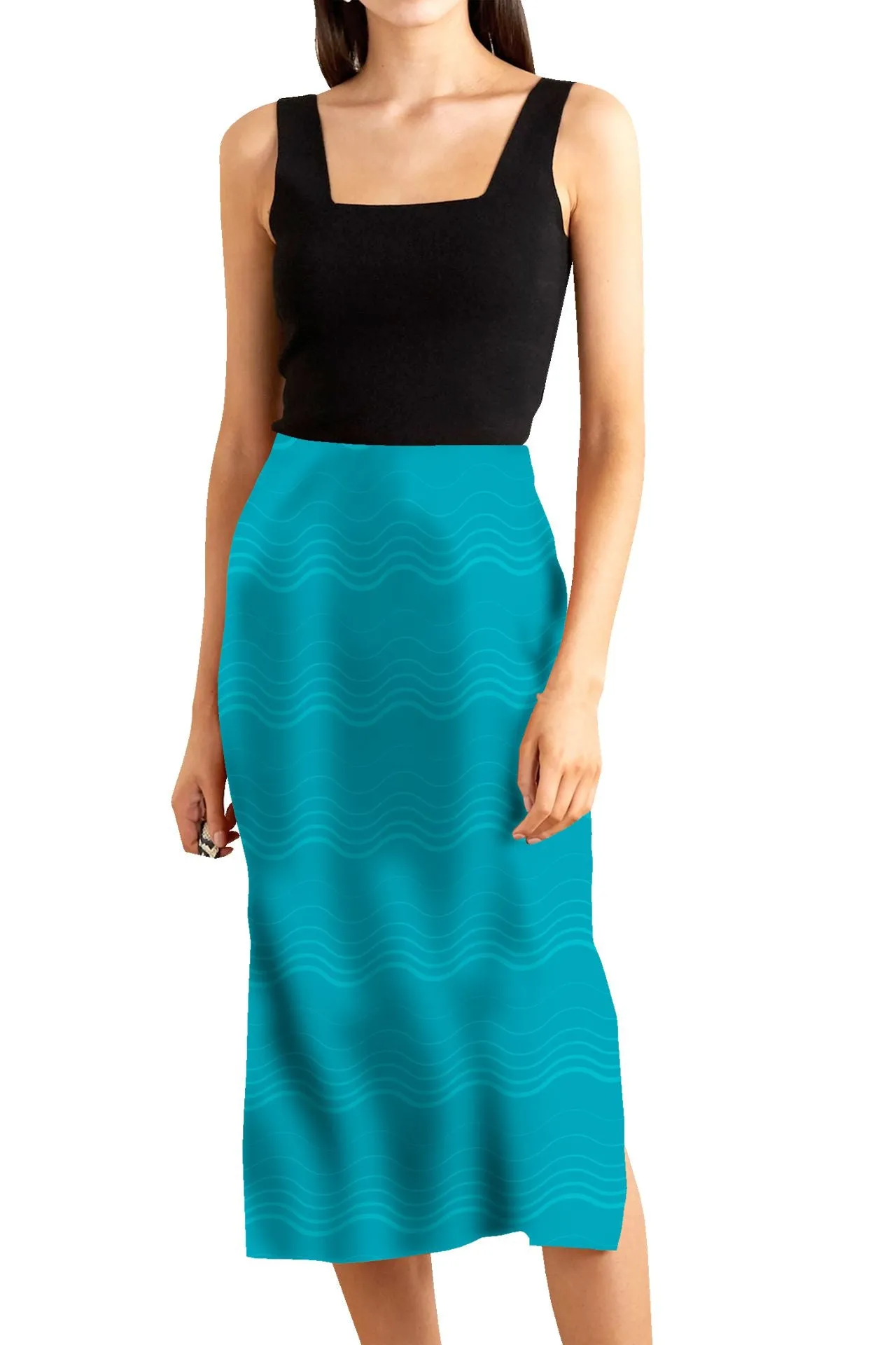 Knee Length Skirts For Women