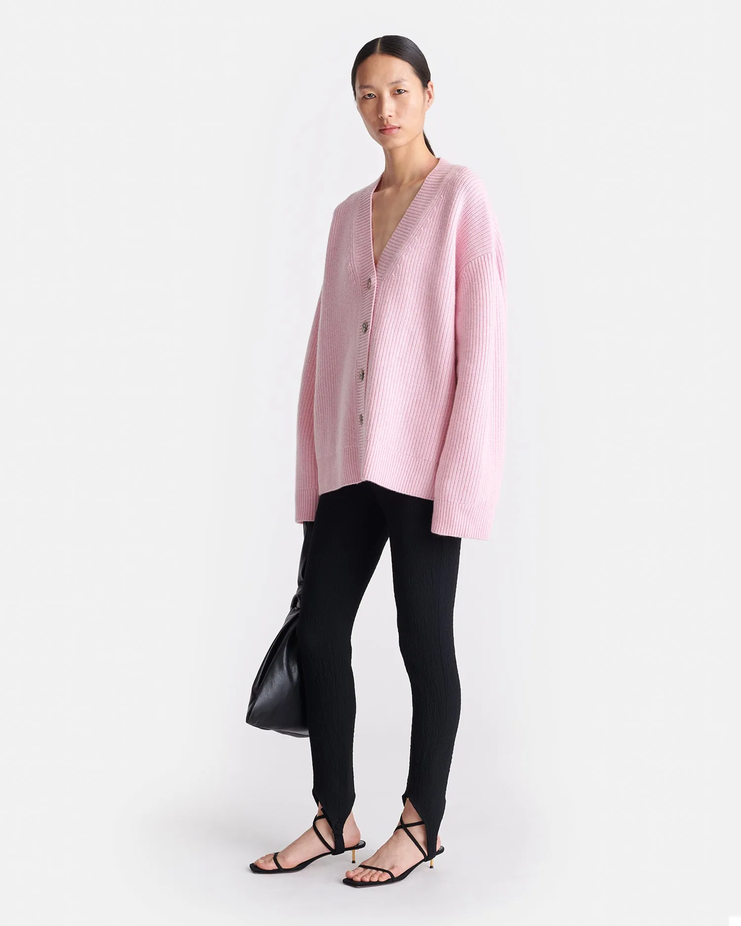 Laran - Cashmere-Blend Cardigan - Light Pink