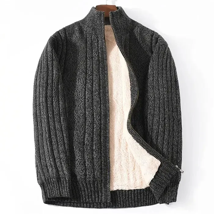 Luxman Plus Size M-6XL 7XL Winter Cashmere Cardigan