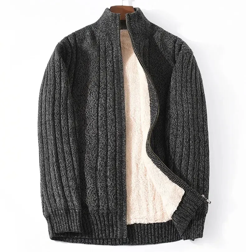 Luxman Plus Size M-6XL 7XL Winter Cashmere Cardigan