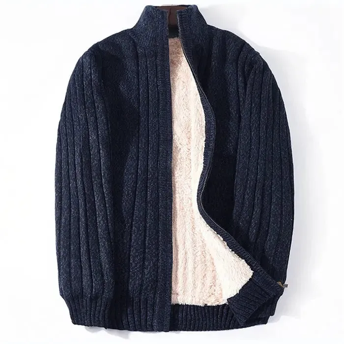 Luxman Plus Size M-6XL 7XL Winter Cashmere Cardigan