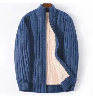 Luxman Plus Size M-6XL 7XL Winter Cashmere Cardigan