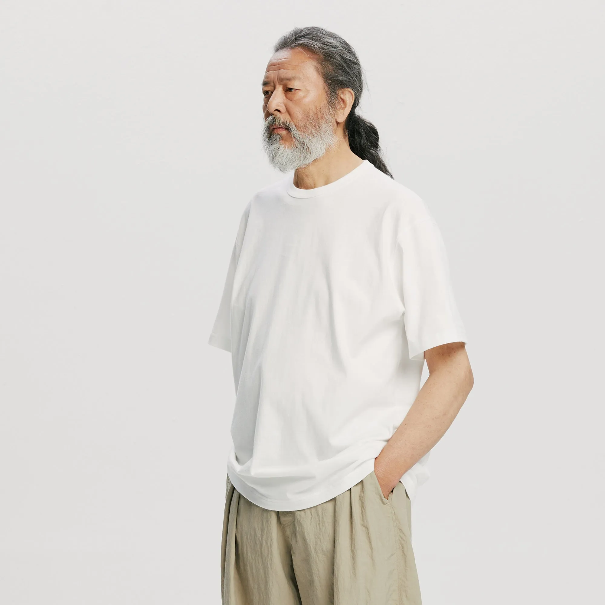 OG ATHLETIC T-SHIRT 2PACK - WHITE＋WHITE