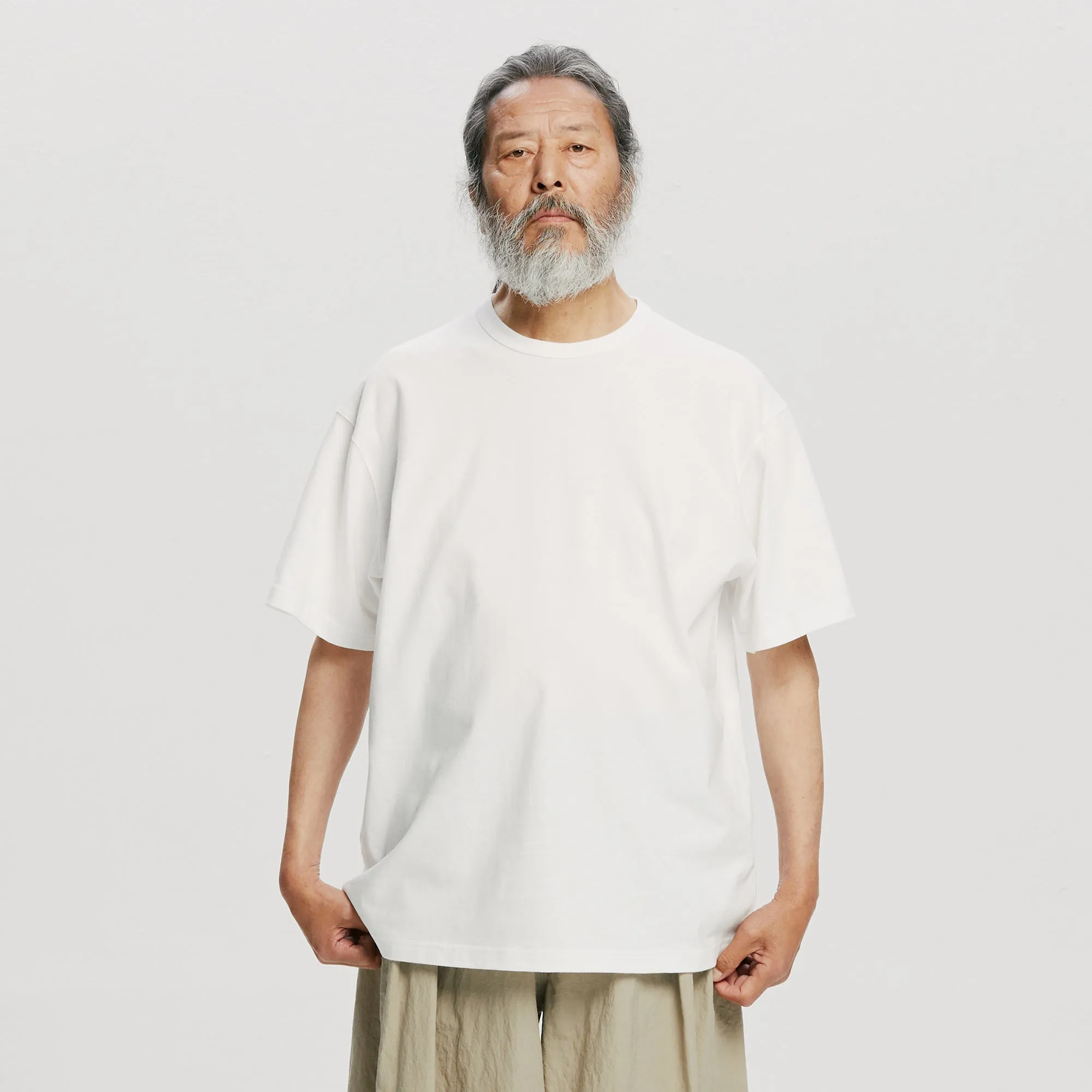 OG ATHLETIC T-SHIRT 2PACK - WHITE＋WHITE
