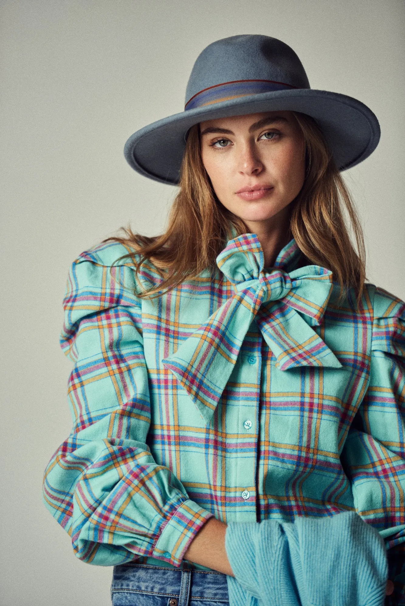 The Long Sleeve French Bow Shirt